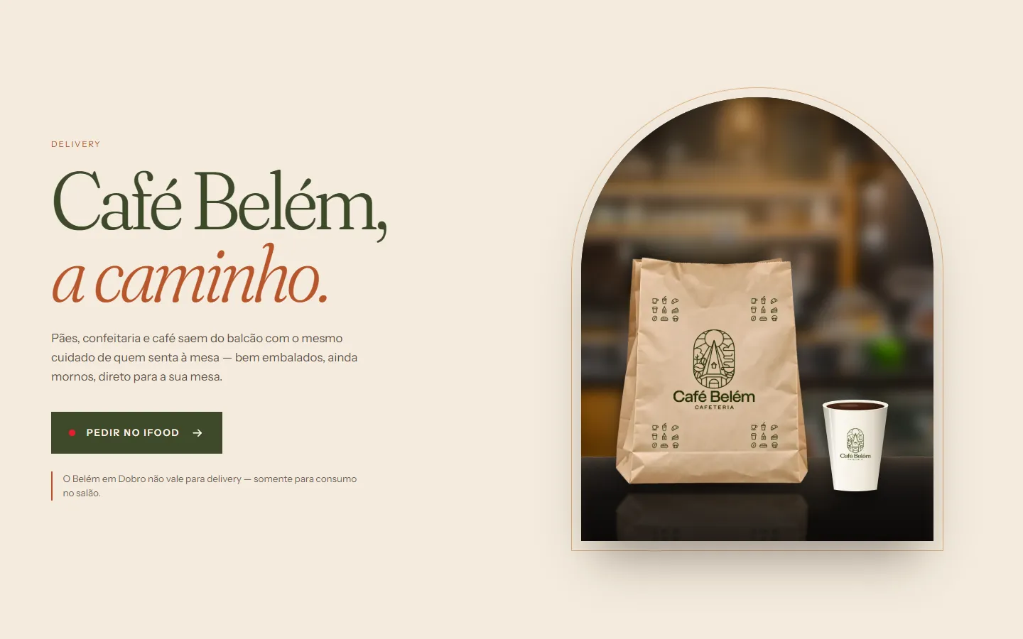 Café Belém — Delivery