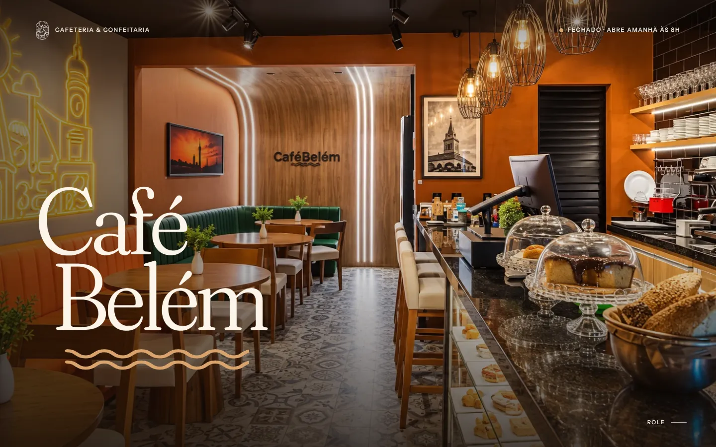 Café Belém — Entrada